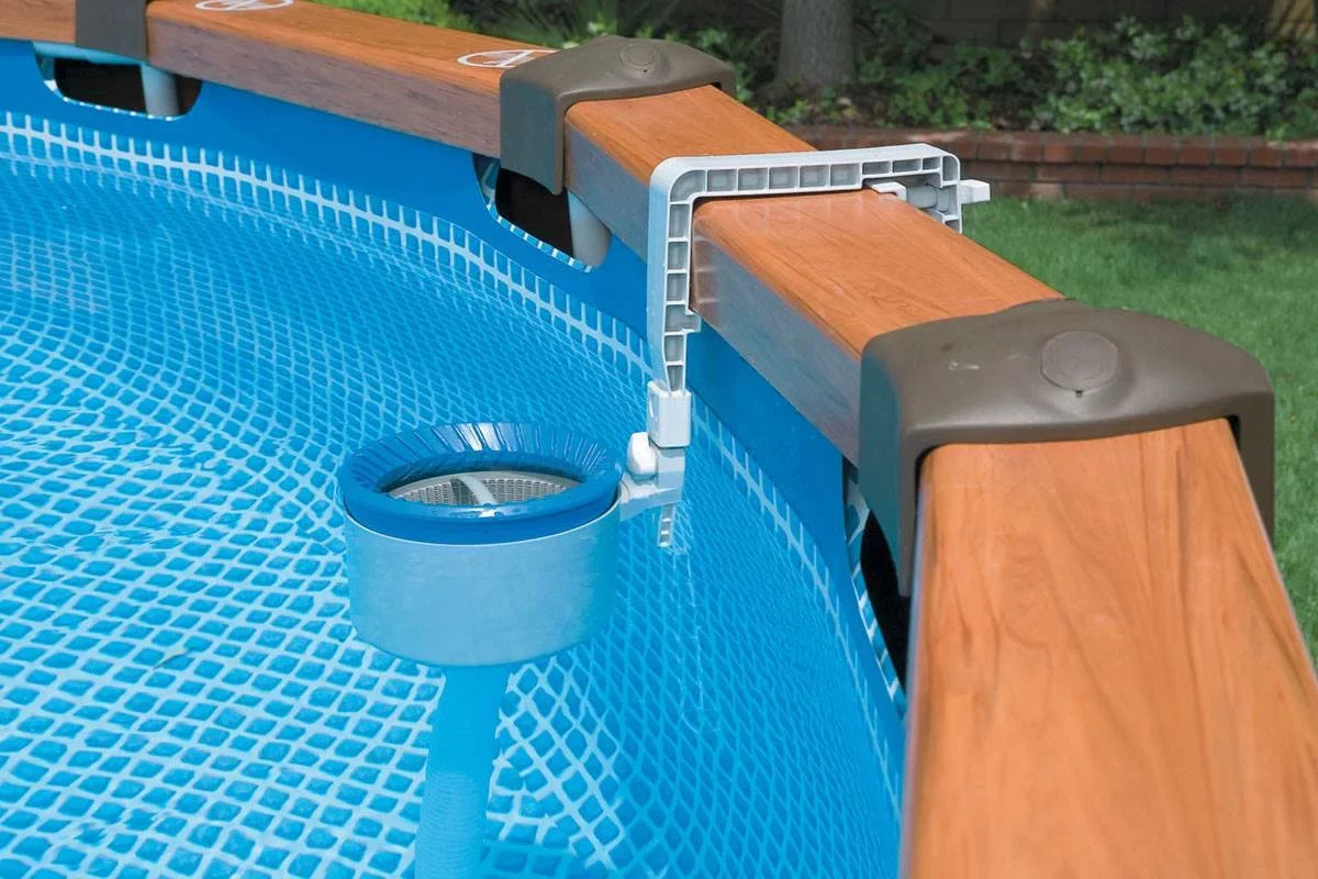 Intex 120V Krystal Clear Sizealtwater Pool Sizeystem + Wall Mount Sizeurface Sizekimmer