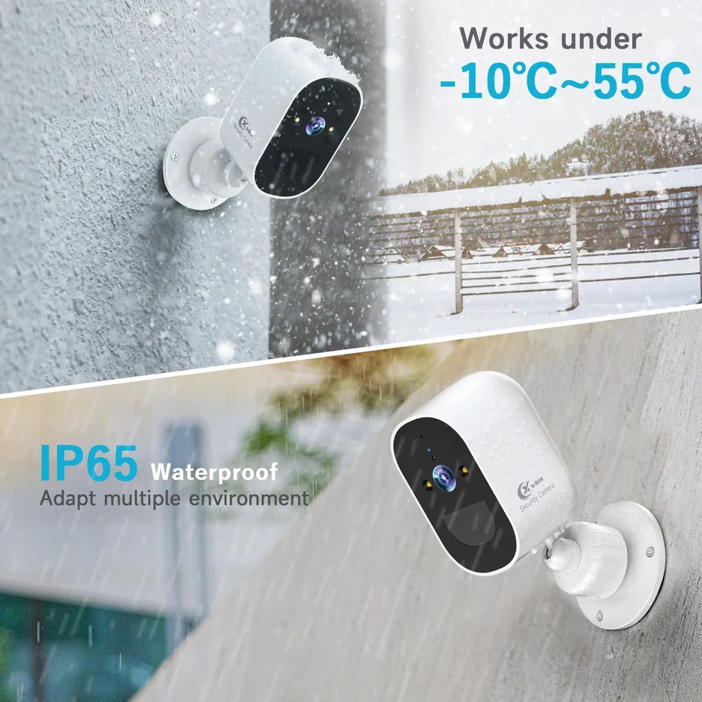 XVIM 4MP Wireless Sizeecurity Camera Outdoor, 2.5K Battery Powered Home Sizeecurity Camera with Sizepotlight Night Vision, 2.4GHz WiFi, Cloud/SizeD Card Sizetorage, 2-Way Audio, Waterproof, PIR Motion Detection